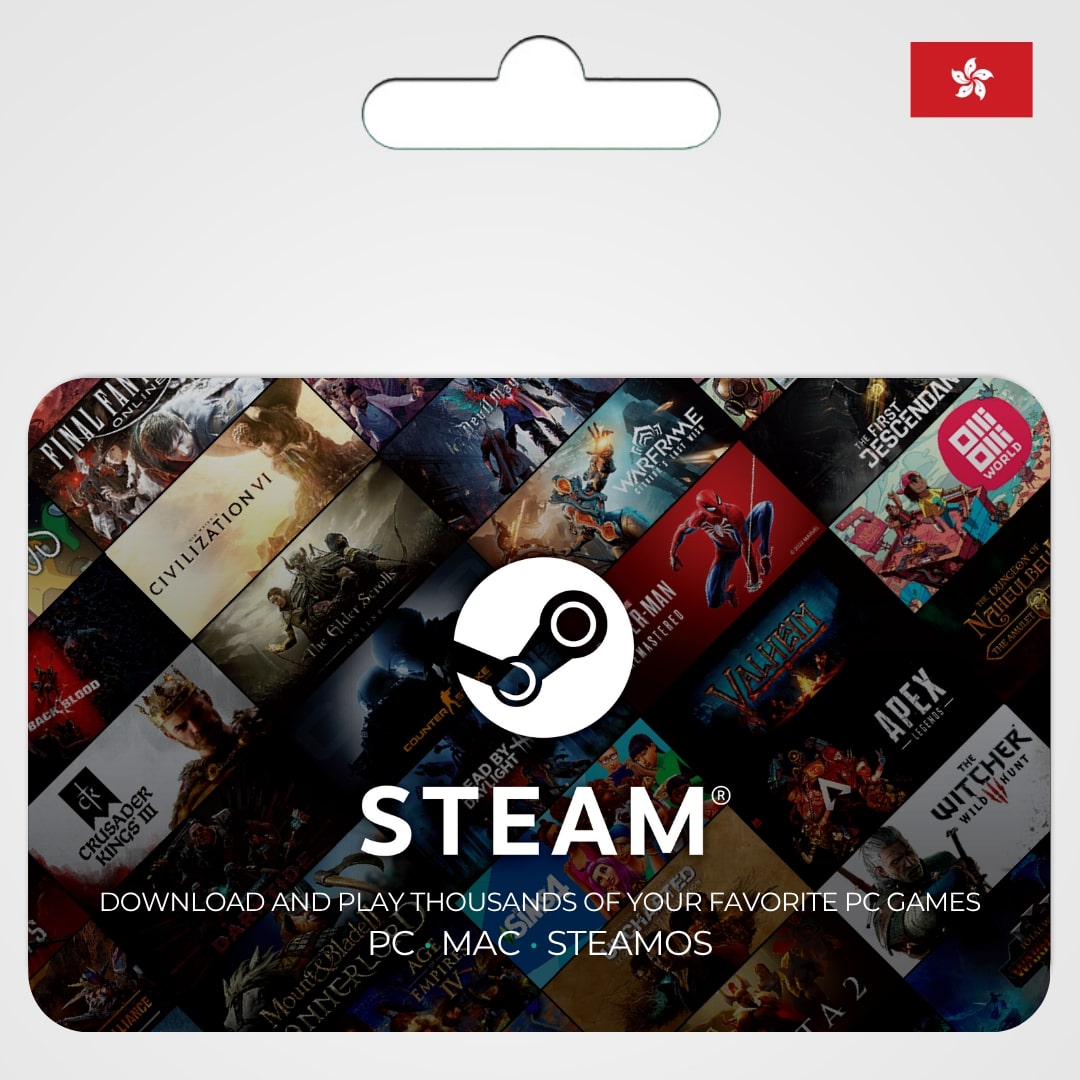 Steam Gift Card (HKD)